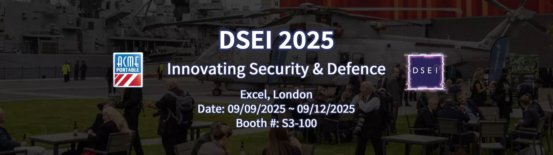 DSEI 2025 Banner