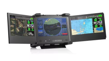 MilPAC III Lite - a rugged triple display system