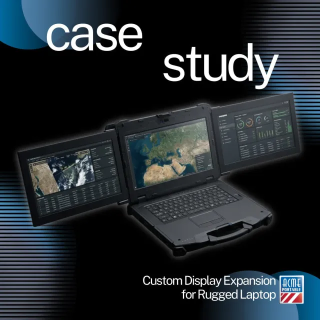 Custom Triple Display Expansion for Rugged Laptop thumbnail