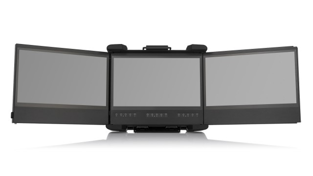 BCCD triple display portable unit