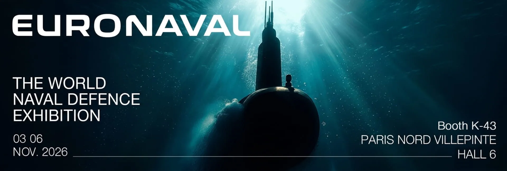 Euronaval 2026 Banner