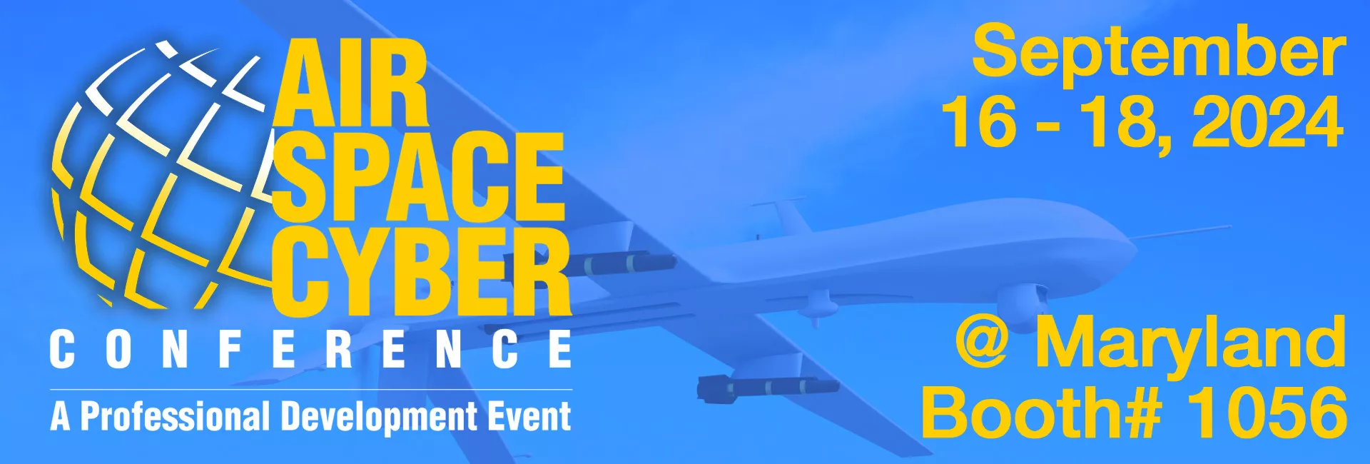 Air Space Cyber Conference 2024 banner