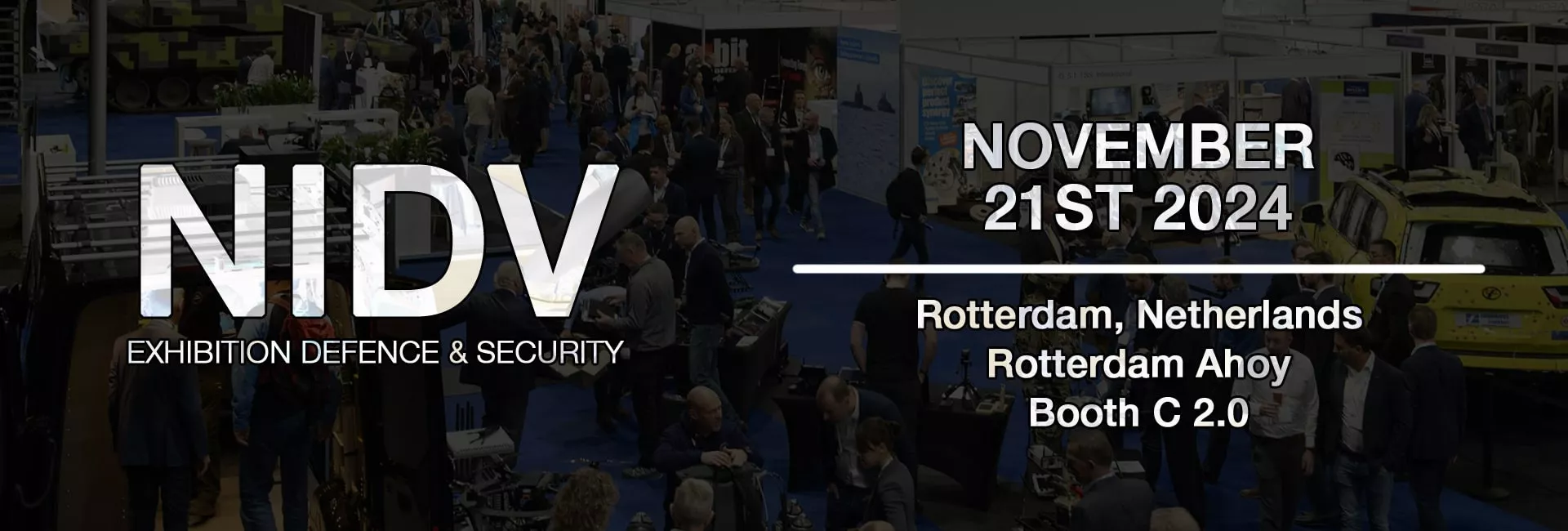 NIDV Exhibition Defence and Security 2024 banner