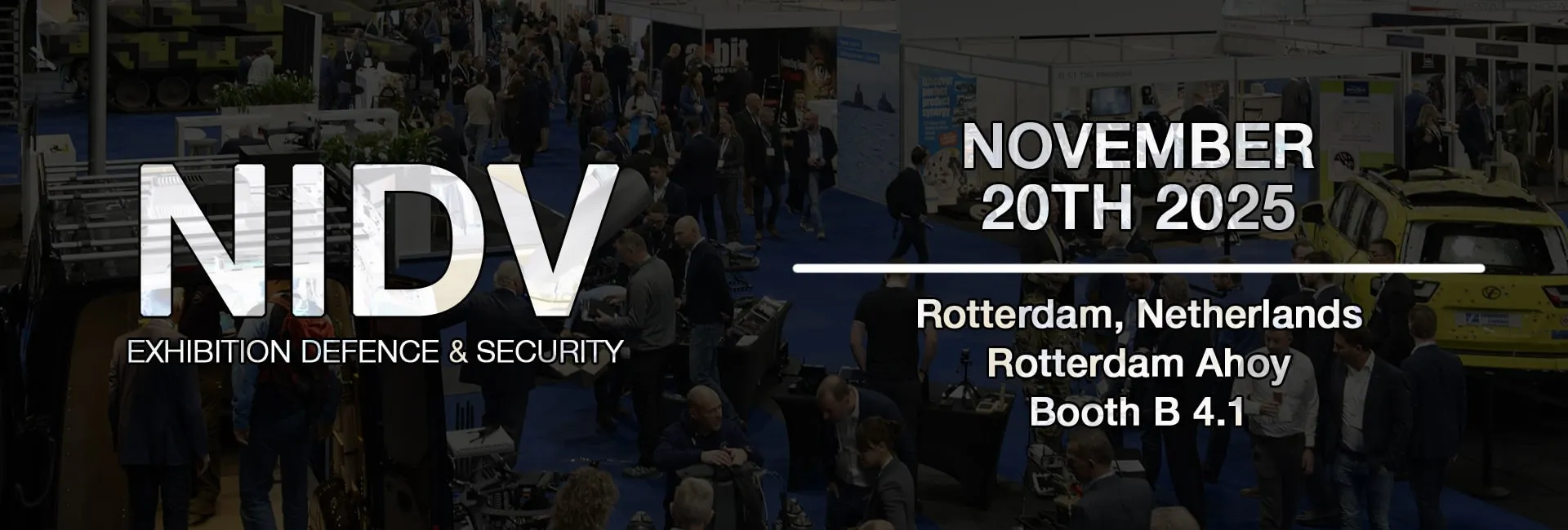 NIDV Exhibition Defence and Security 2025 banner